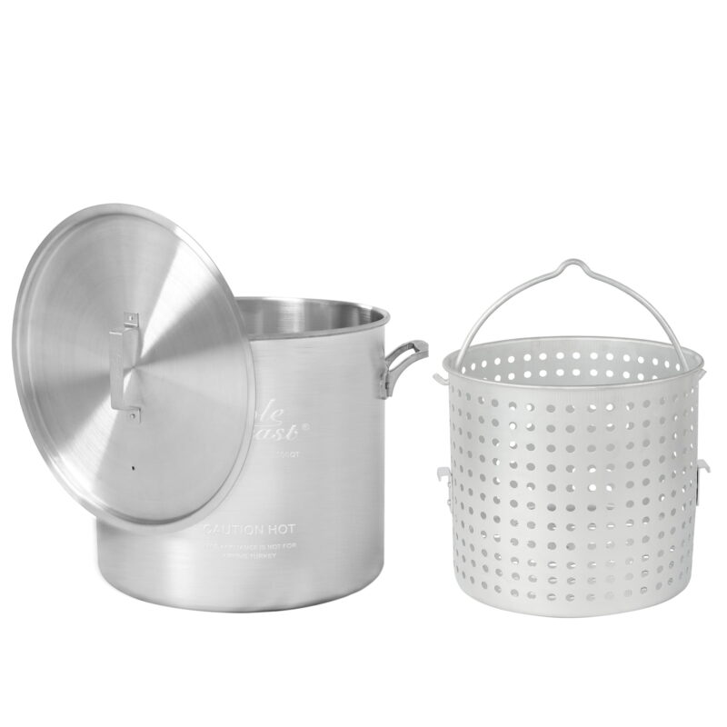 Creole Feast SBK1001, 100QT Gas Seafood Boiling Kit with Strainer for Large Gatherings - Image 2
