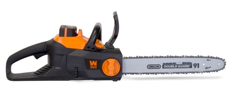 WEN 40V Max Lithium Ion 16-Inch Brushless Cordless Chainsaw with 4Ah Battery and Charger - Image 2