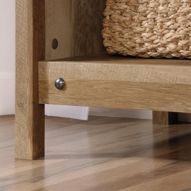 Sauder Adept 9 Cubby Storage Unit, Craftsman Oak Finish - Image 6