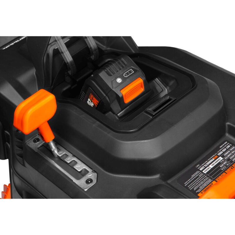 WEN 20V Max Cordless 15-Inch Lawn Mower and String Trimmer Combo Kit with 5Ah Battery and Charger (20VK2MLB) - Image 6