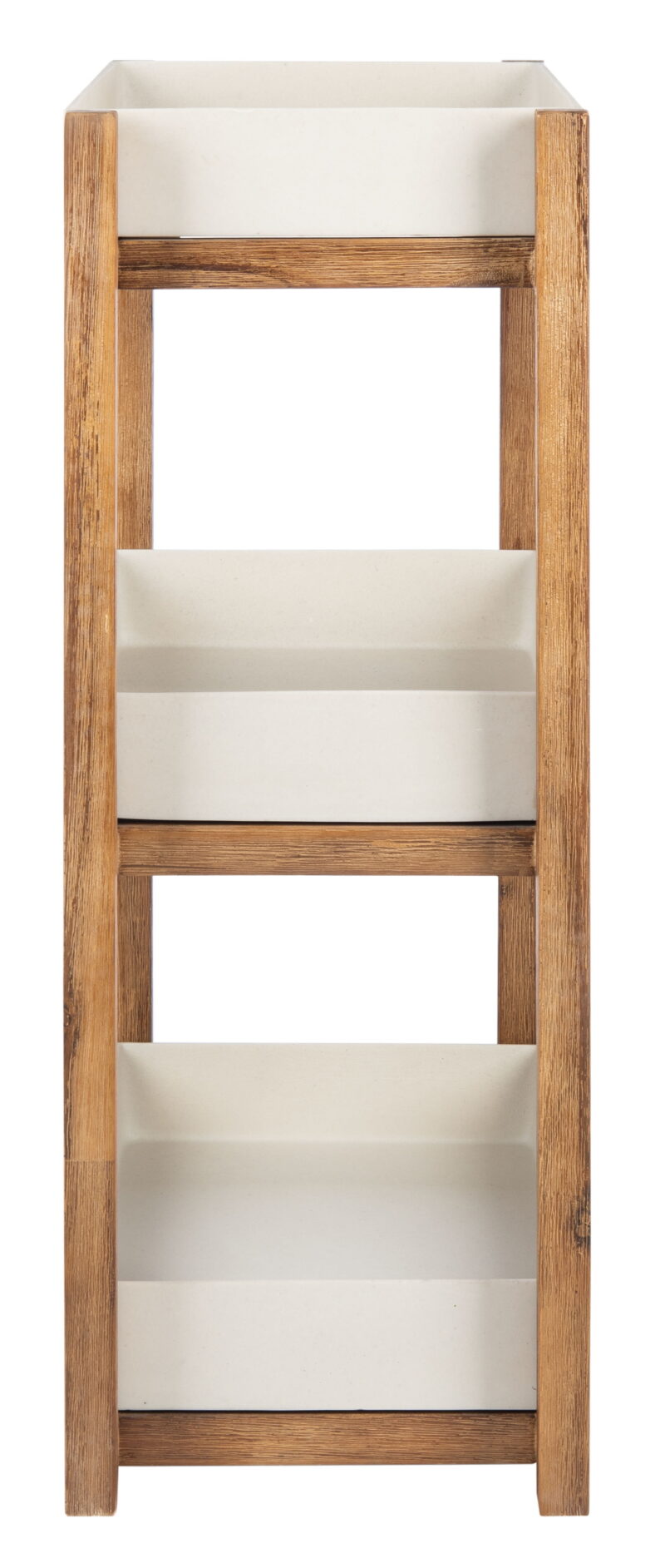 SAFAVIEH Semli Outdoor Patio Shelf, Natural/Beige - Image 5