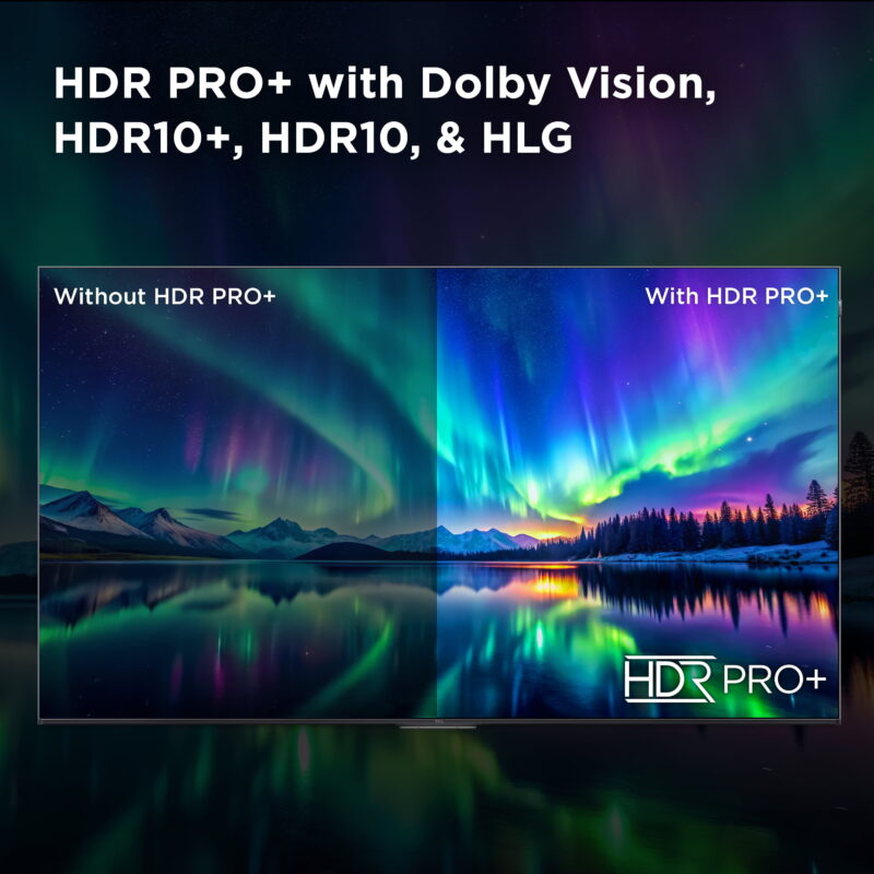 TCL 55" Q Series (NEW 2025)  4K UHD HDR QLED Smart TV with Google TV – Dolby Vision, Dolby Atmos, Motion Rate 120, HDR 10+, Auto Game Mode - 55Q51K - Image 7