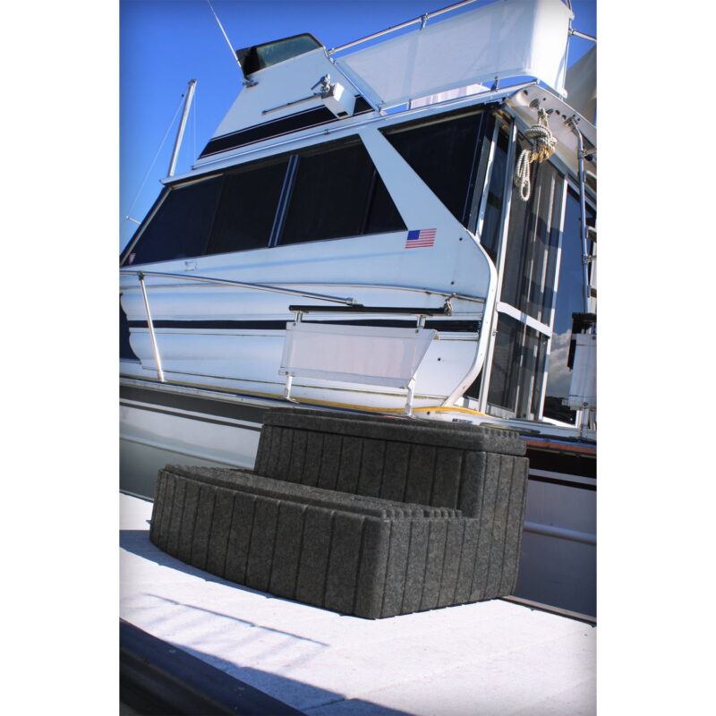 Good Ideas Stora Steps Lightweight Outdoor & Indoor Storage Step, Dark Granite - Image 6