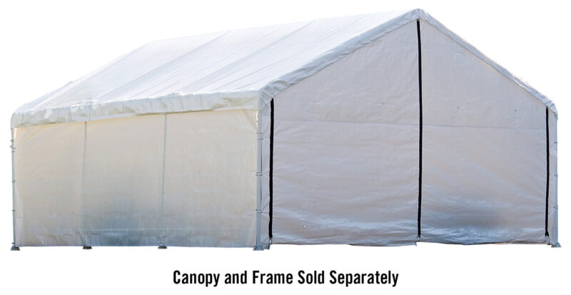 ShelterLogic 1840 White Canopy Enclosure Kit, FR Rated - Image 5