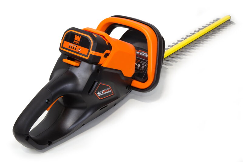 WEN 40V Max Lithium-Ion 24-Inch Cordless Hedge Trimmer with 2Ah Battery and Charger - Image 2