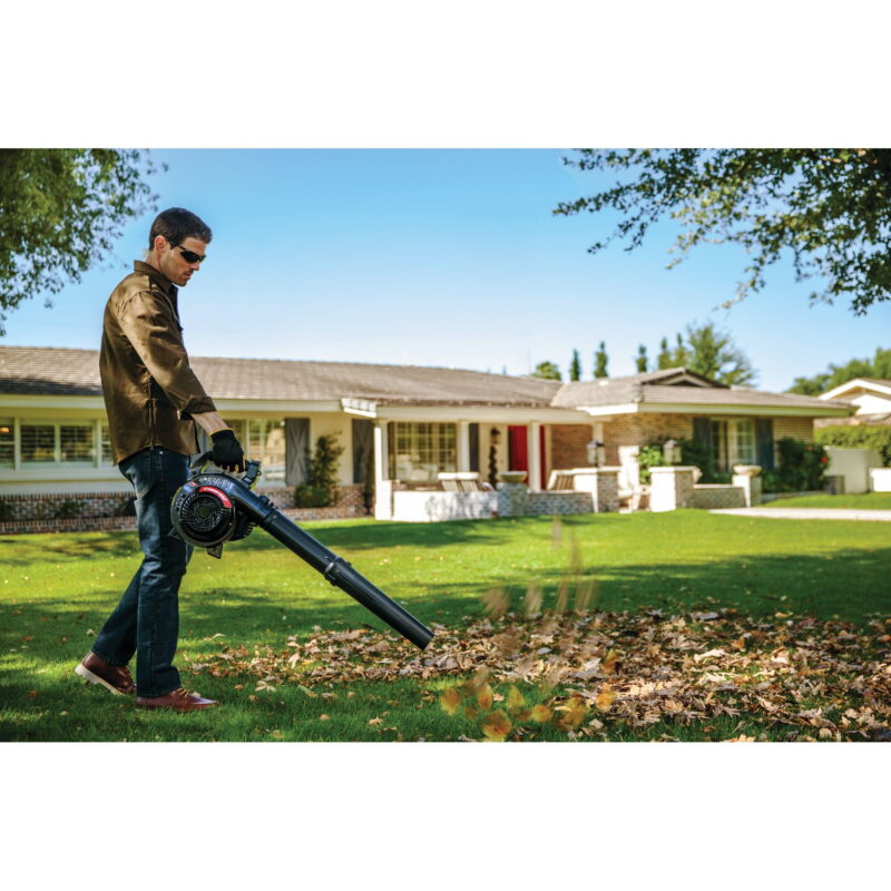 Troy-Bilt 2-Cycle Leaf Blower/Vac/Shredder, 27cc, 450 CFM - Image 5