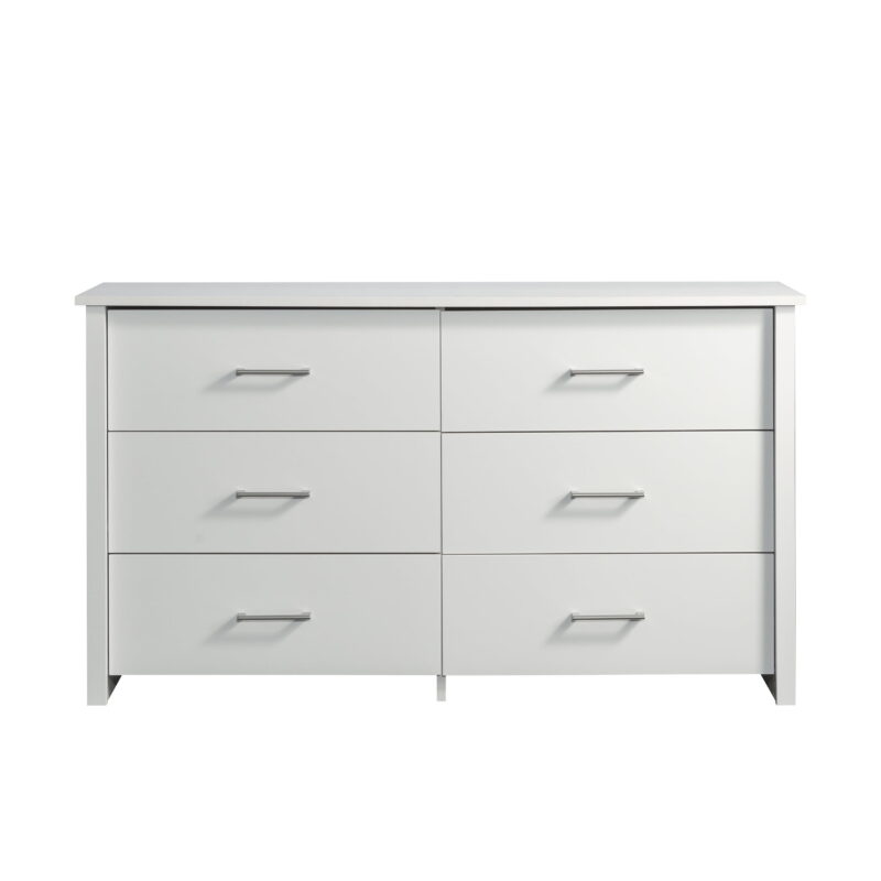 Mainstays Hillside 6-Drawer Dresser, Soft White Finish - Image 4