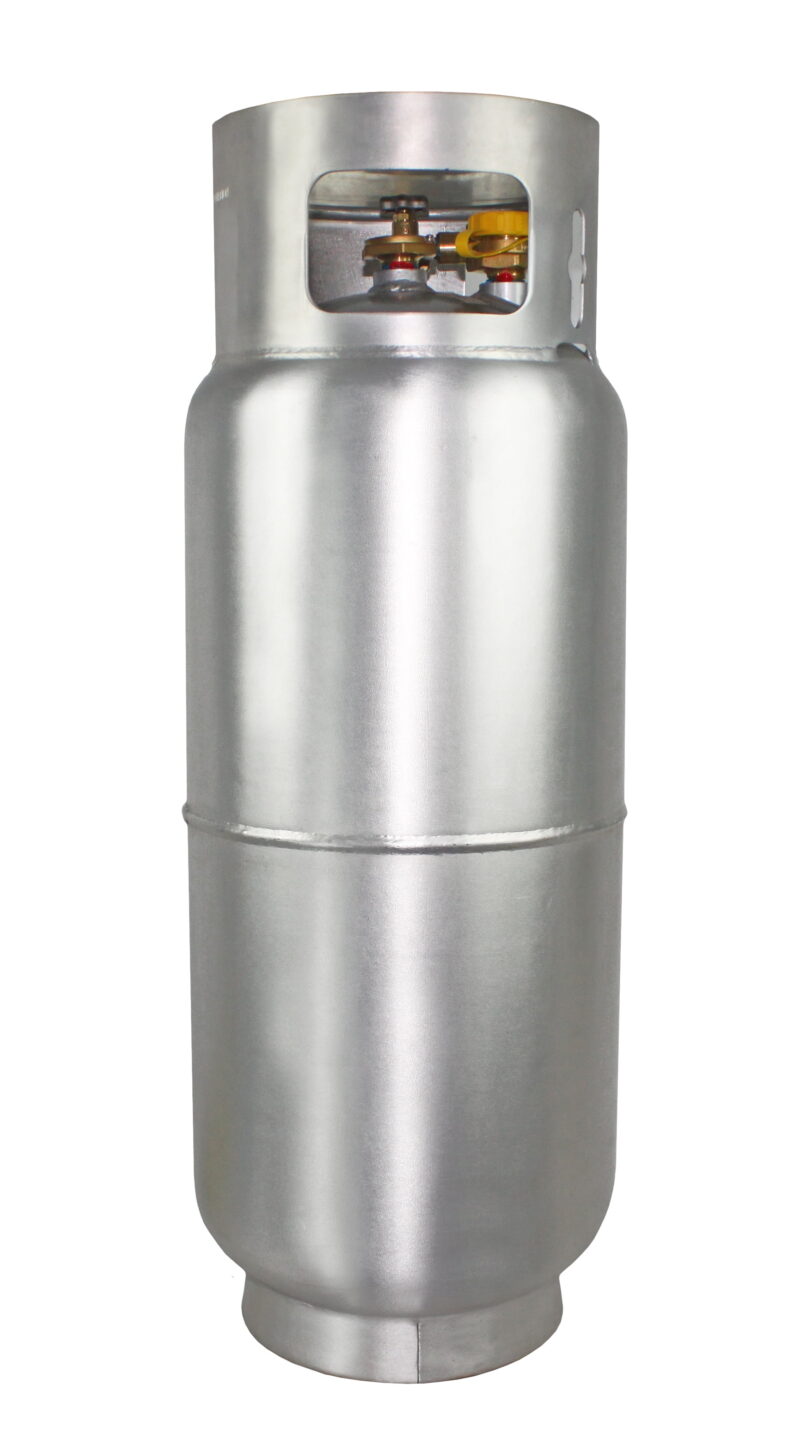 Flame King 43.5LB Aluminum Forklift Propane Tank with Gauge, Corrosion-Resistant, Rust-Free, Lightweight - Image 6