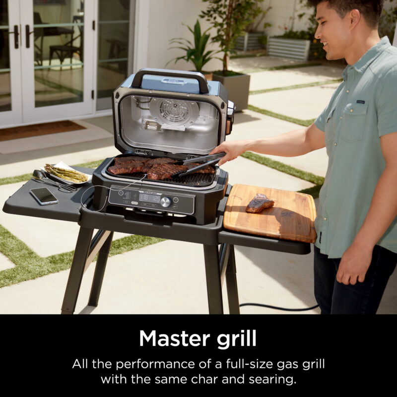 Ninja Woodfire ProConnect 20" 1760W Electric Outdoor Grill With Digital Display - Image 2
