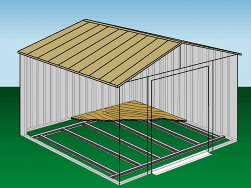 Floor Frame Kit For 12 X 16, 14 X 14, And 14 X 16 Ft Sheds - Image 2