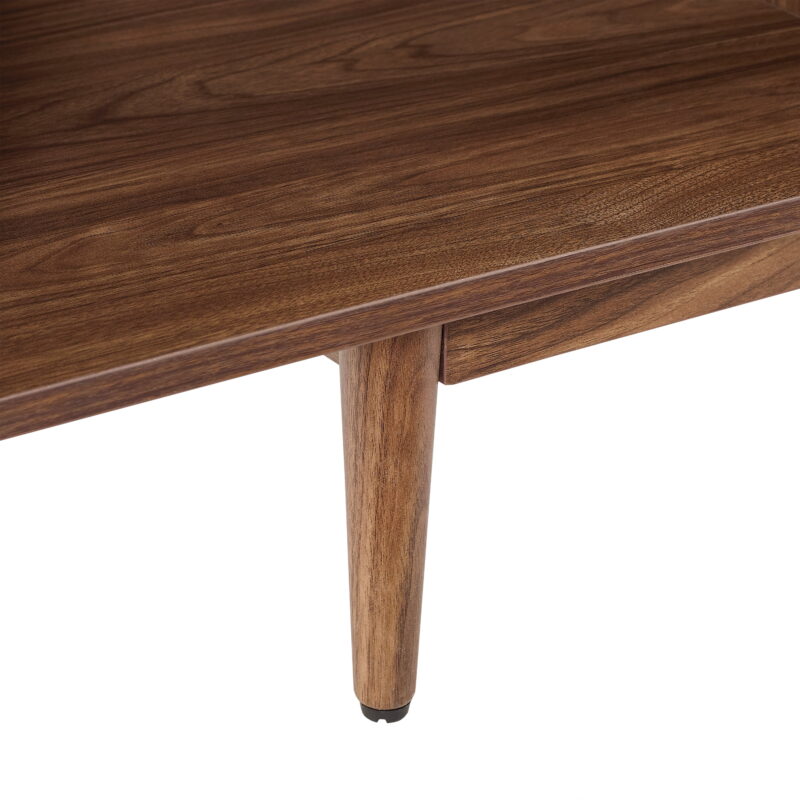 Crosley Furniture Liam Medium Record Storage Console Cabinet Walnut - Image 3