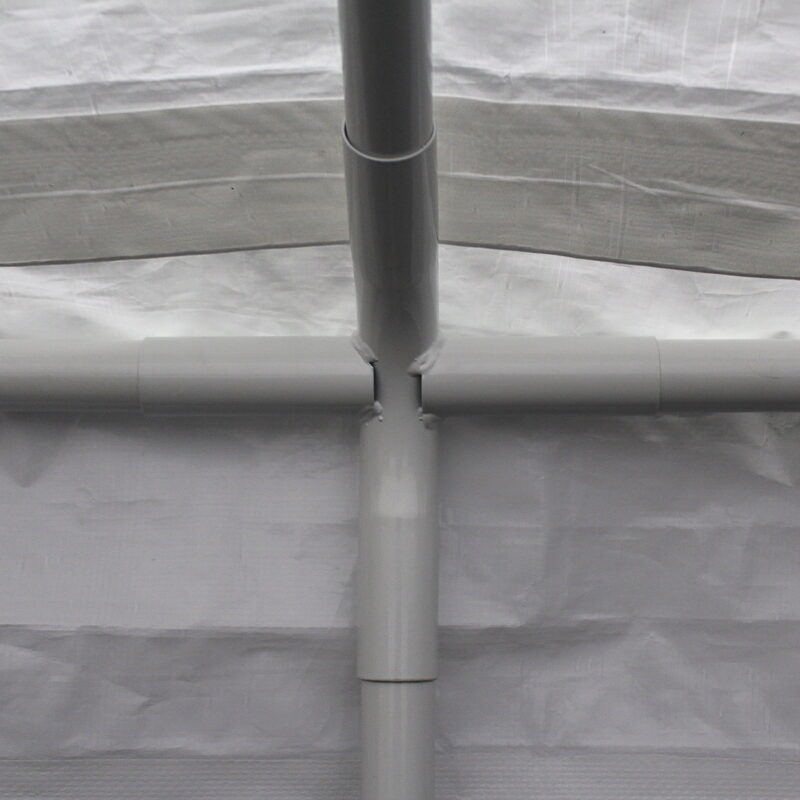 King Canopy Value King 10' x 20' Carport, 6-Leg, 1 1/4-inch Steel Frame, White - Image 3