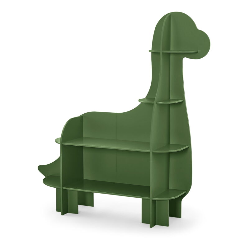 Delta Children Dinosaur Bookcase - Greenguard Gold Certified, Fern Green - Image 7