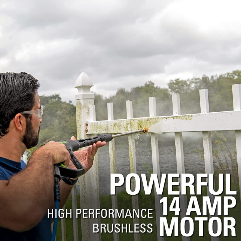 Greenworks 2300 PSI at 2.3 GPM AC Electric 120V Brushless Pressure Washer 5118002VT - Image 2