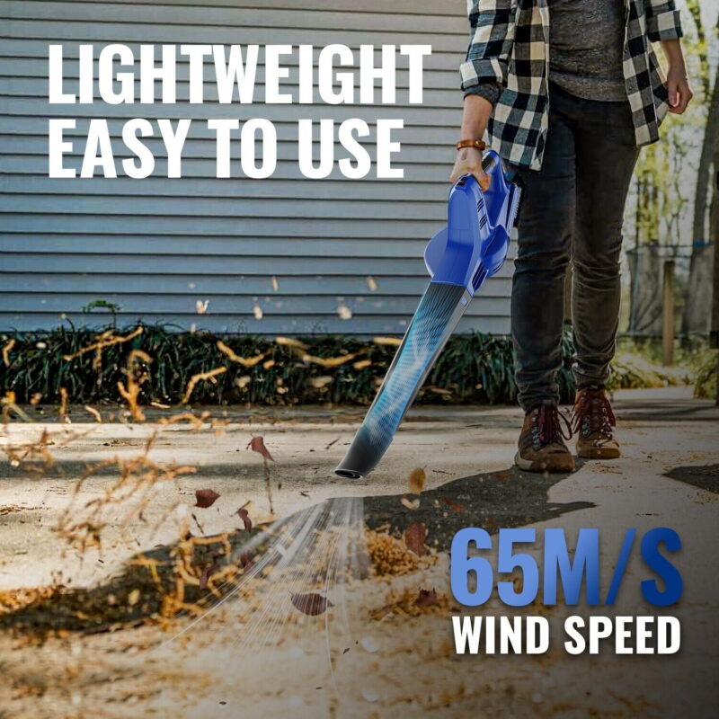 WILD BADGER POWER 20V Cordless String Trimmer/Edger Sweeper Combo 12"Weed Eater Leaf Blower - Image 7