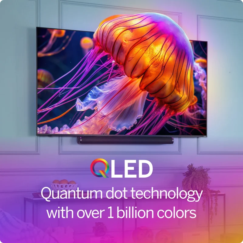 VIZIO 65" Class Quantum Pro 4K QLED HDR 120Hz Smart TV (VQP65C-84) - Image 3