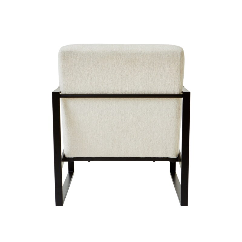Better Homes & Gardens Wyatt Accent Chair, Ivory Bouclé - Image 2