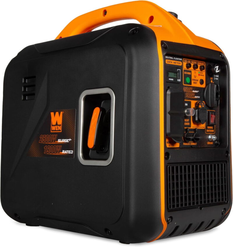 WEN 2500-Watt Inverter Generator, Quiet, Portable, and Lightweight with Fuel Shut Off (56250i) - Image 2
