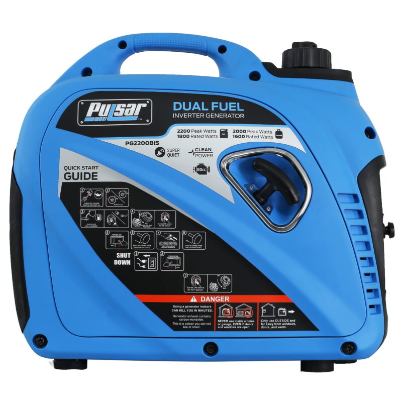 Pulsar 2,200 Watt Dual-Fuel Portable Inverter Generator - CARB Compliant - Image 5