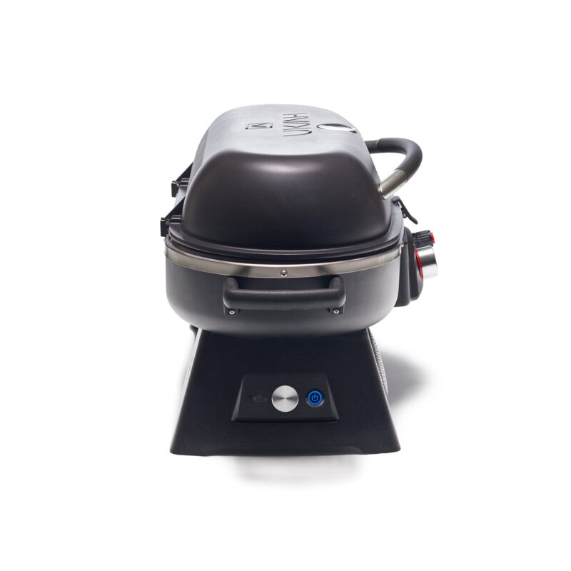 Ukiah Co Drifter Portable Wireless Outdoor Propane Grill w/ Sound System, Black - Image 4