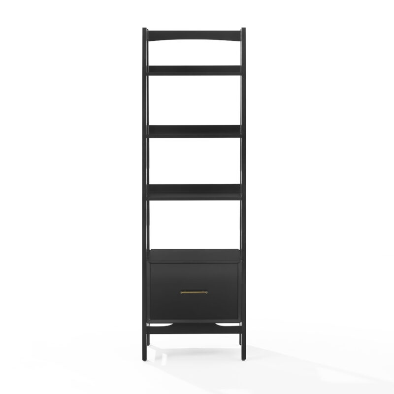 Crosley Furniture Landon Small Etagere Bookcase - Image 5