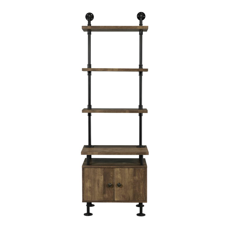 Acme Furniture ACME Ensata II Side Pier, Rustic Oak & Black Finish - Image 3