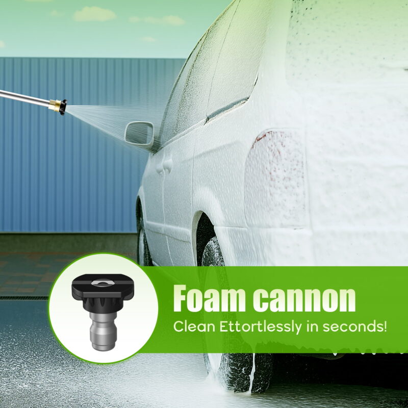 Fenbeli 3000 PSI Electric Pressure Washer, 2.0 GPM Power Washer for Cars, Homes, Driveways, and Decks - Image 5