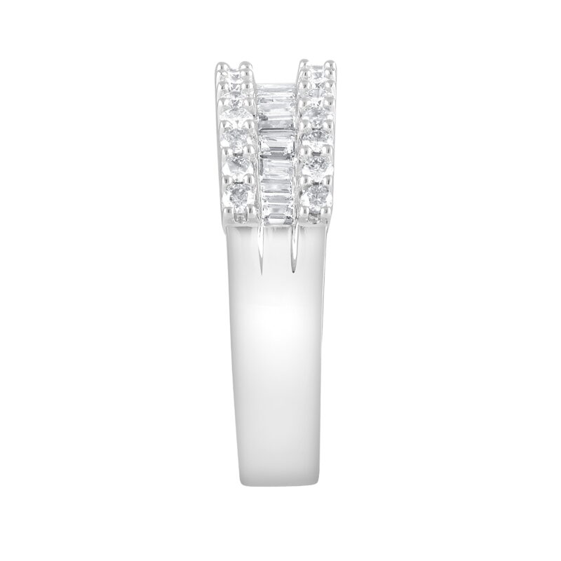 Unique Moments 1.00 Ct Lab Grown Diamond Ring in 925 Silver for Women (HI-SI/I1) for Women - Image 4