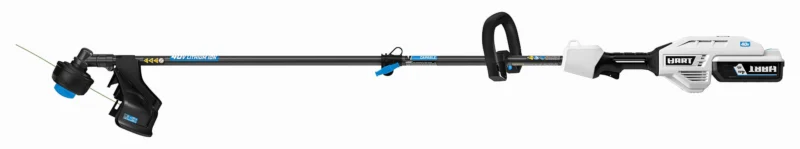 HART 40V Straight Shaft 15" String Trimmer Kit with 4.0Ah Lithium-Ion Battery, Cordless - Image 4