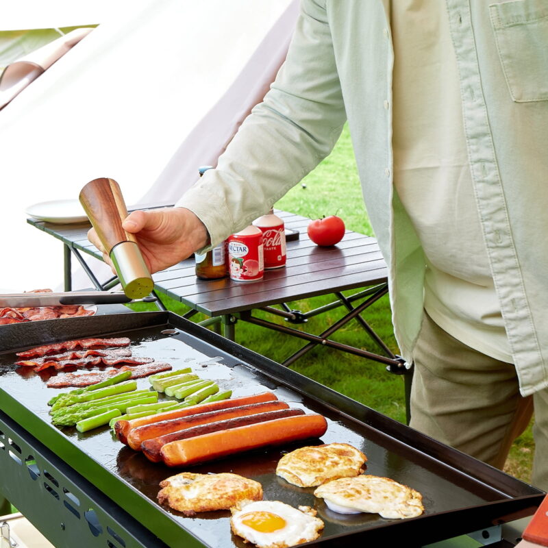 YouYeap 4 Burner Propane Gas Grill Flat Top Griddle Grill, Black - Image 2