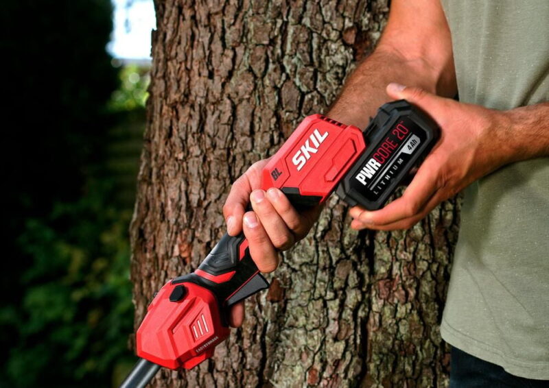 SKIL LT4823B-10 PWR CORE 20 20V 13'' Brushless String Trimmer w/ 4.0Ah Battery & Charger - Image 3