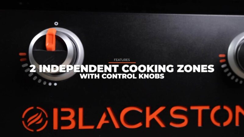 Blackstone Original 2-Burner 28" Propane Omnivore Griddle with Hard Cover - Image 2